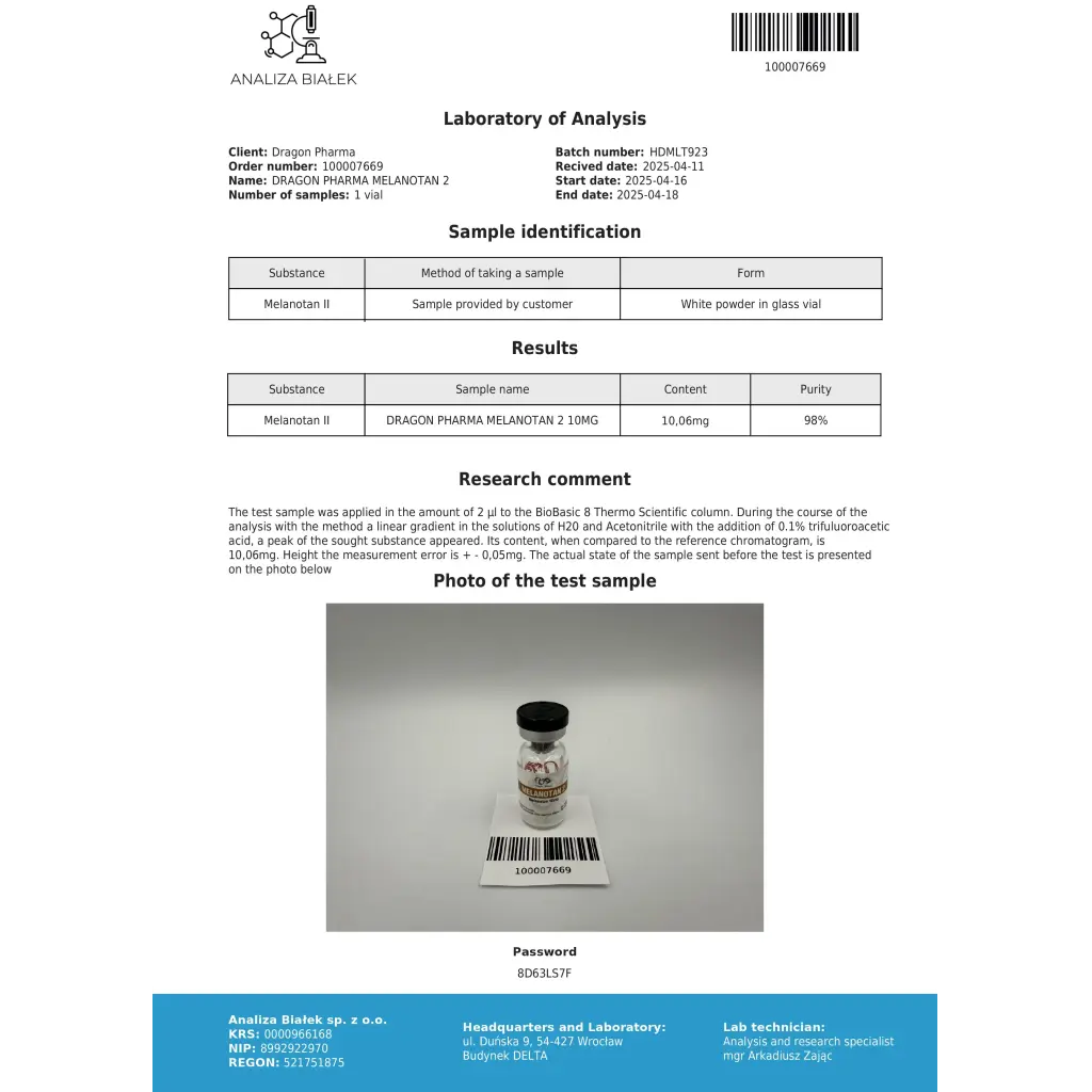 Melanotan 2 10mg